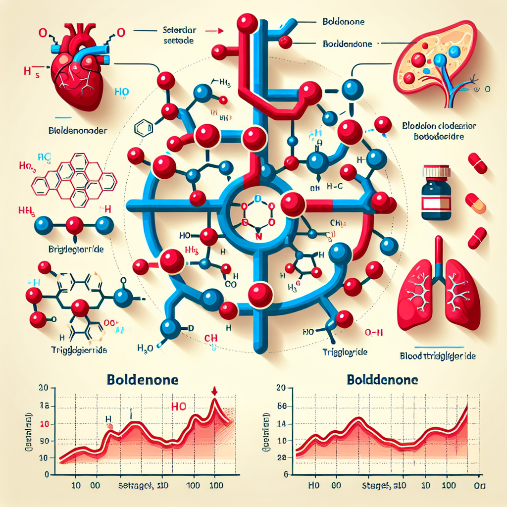 Boldénone et effet sur le taux de triglycérides sanguins