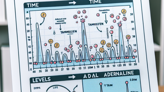 Comment le tamoxifène affecte les niveaux d'adrénaline
