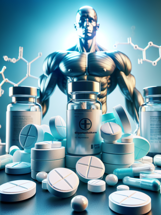 Comprimés d'oxymétholone en association avec l'hormone de croissance