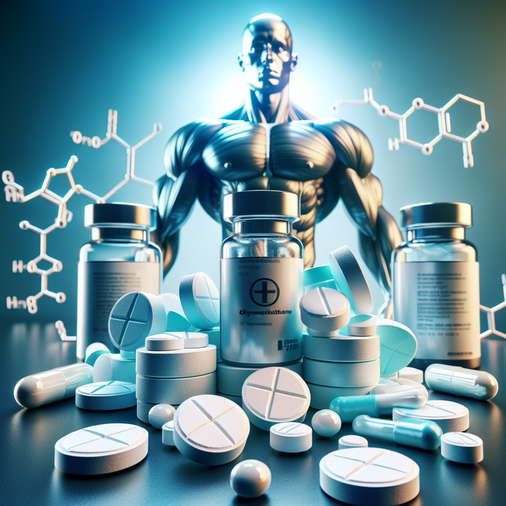 Comprimés d'oxymétholone en association avec l'hormone de croissance