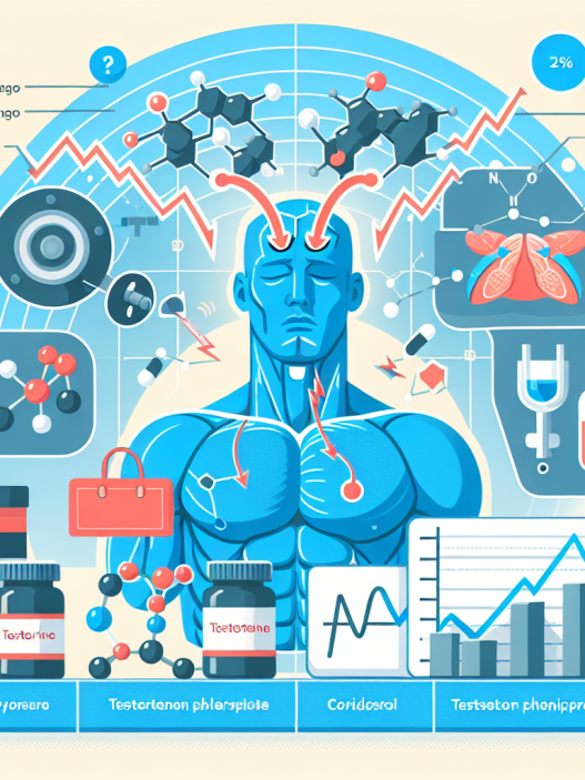 Effet du phénylpropionate de testostérone sur le taux de cortisol
