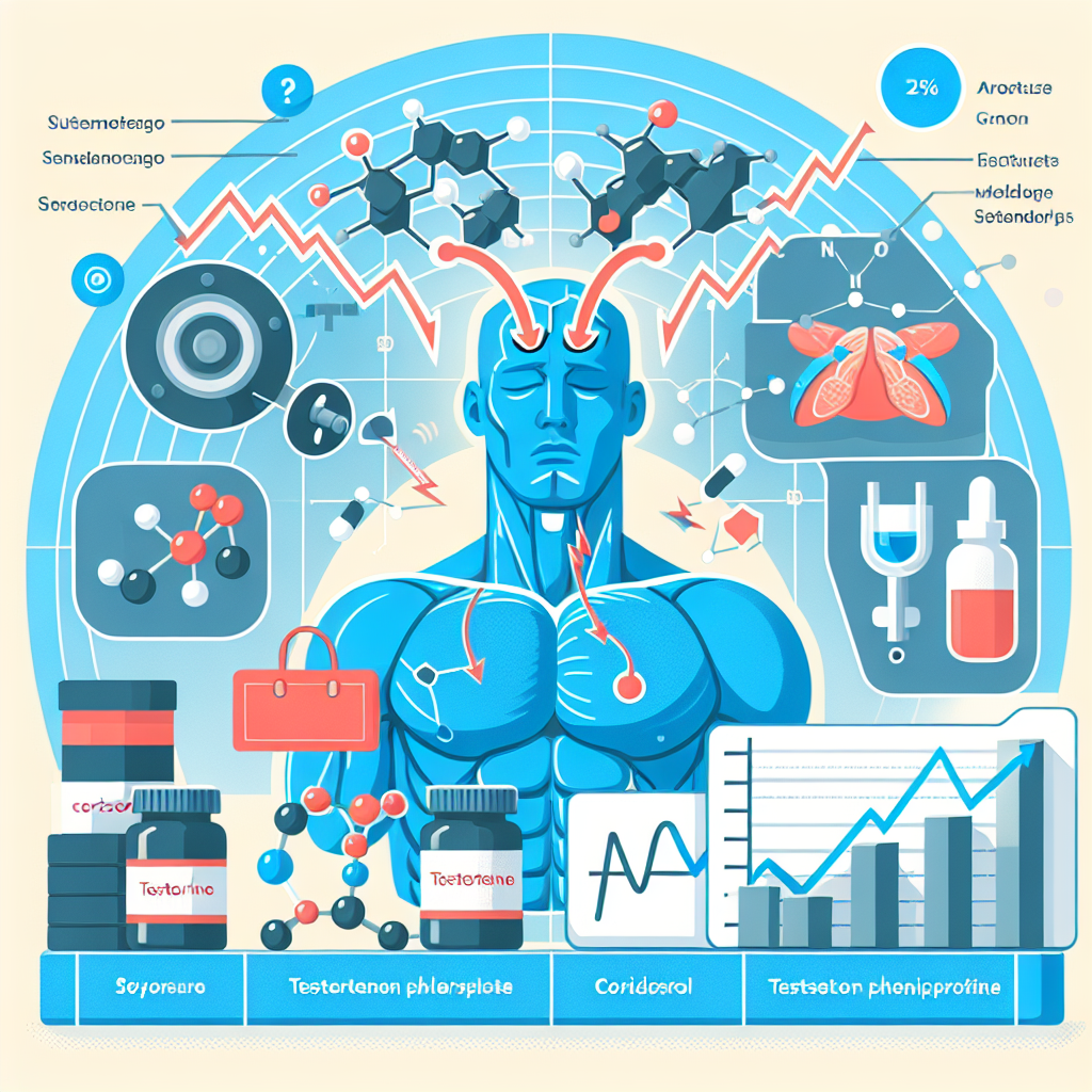 Effet du phénylpropionate de testostérone sur le taux de cortisol