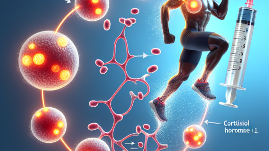 Influence de l'injection pour la perte de poids en réponse aux niveaux de cortisol pendant un exercice intense