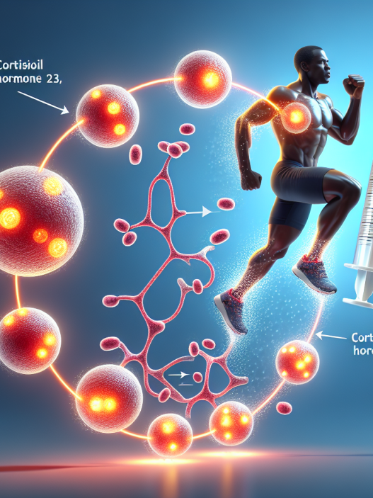 Influence de l'injection pour la perte de poids en réponse aux niveaux de cortisol pendant un exercice intense