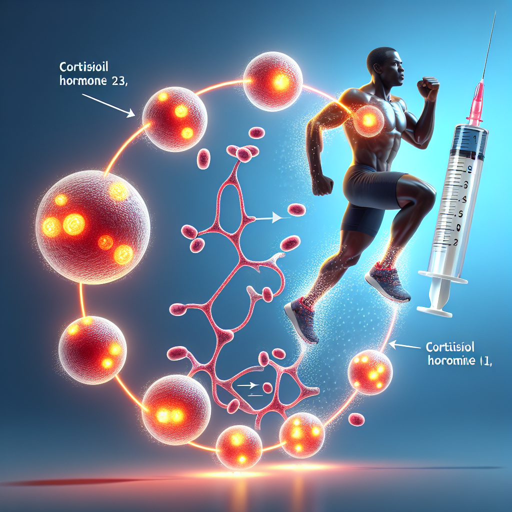 Influence de l'injection pour la perte de poids en réponse aux niveaux de cortisol pendant un exercice intense