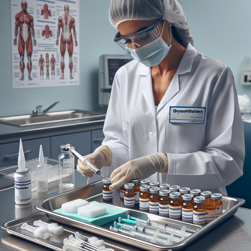 Injection d'oxymétholone dans le cadre de complexes anticataboliques