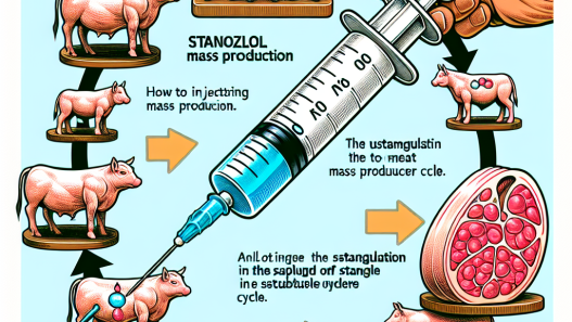Injection de stanozolol et particularités de la stagnation dans les cycles de production de masse de viande.