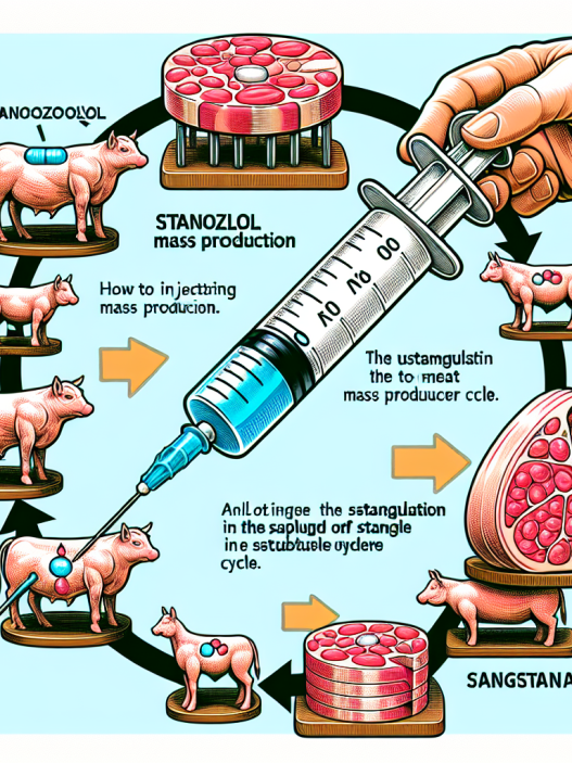 Injection de stanozolol et particularités de la stagnation dans les cycles de production de masse de viande.