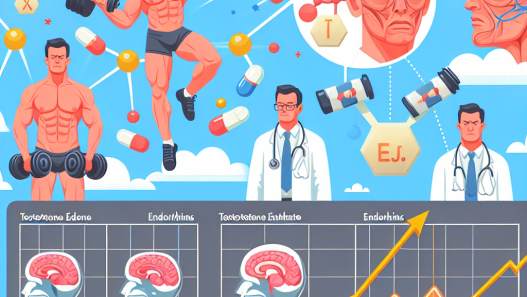 L'effet de l'énanthate de testostérone sur la sécrétion d'endorphines