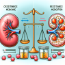 L'effet des médicaments contre la résistance sur la créatinine et la fonction rénale