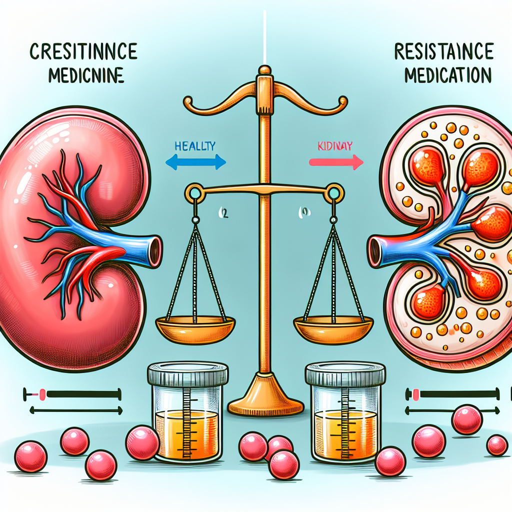 L'effet des médicaments contre la résistance sur la créatinine et la fonction rénale