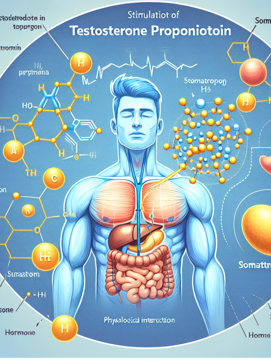 Rôle du propionate de testostérone dans la stimulation somatotropine
