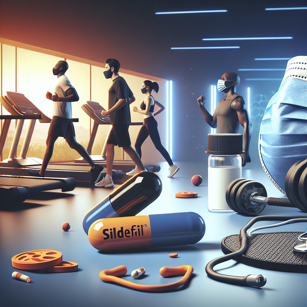 Sildénafil et masques pour les sportifs souffrant d'hypertension artérielle
