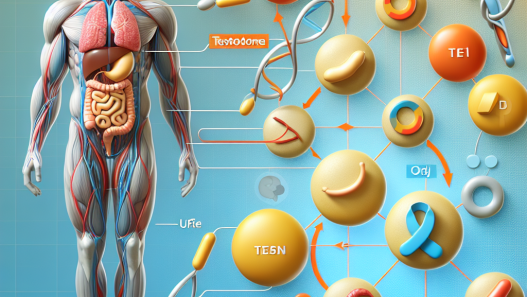 Testostérone et modifications du taux de leptine