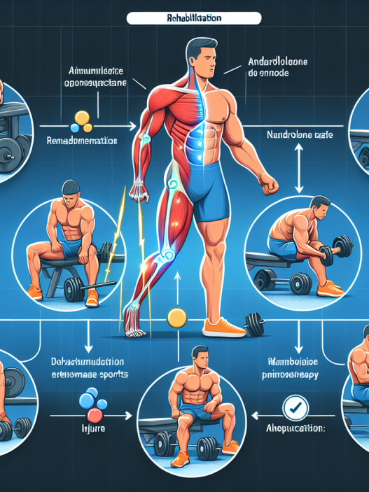 Utilisation du décanoate de nandrolone pour la réadaptation après des blessures sportives pour la rééducation après des blessures sportives