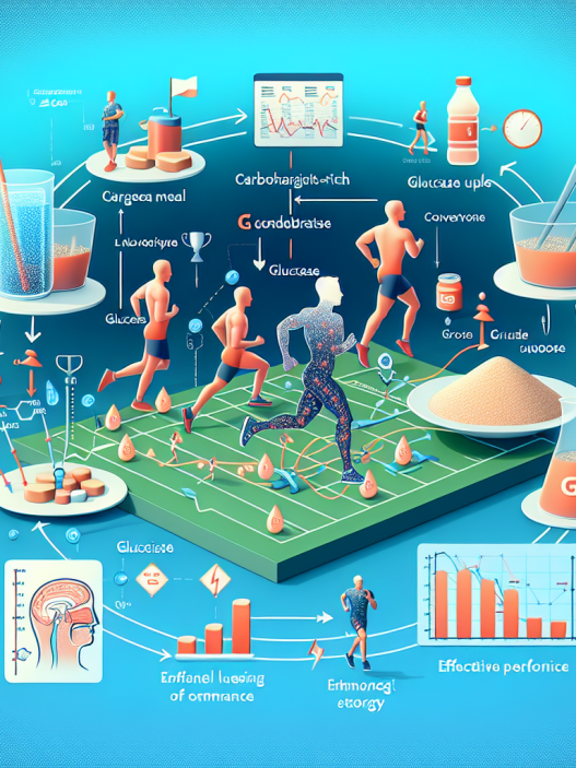 Apport en glucose pour maintenir un niveau d'énergie optimal en compétition