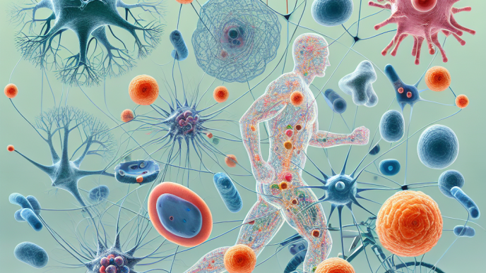 Interaction du système immunitaire avec le système nerveux pendant l'entraînement