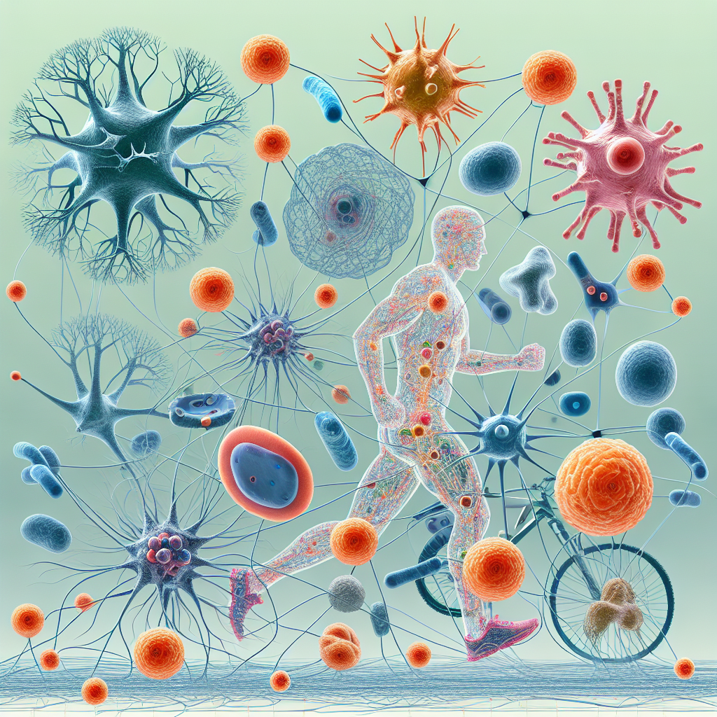Interaction du système immunitaire avec le système nerveux pendant l'entraînement
