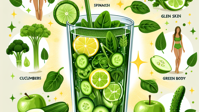 L'efficacité des cocktails verts en détoxification