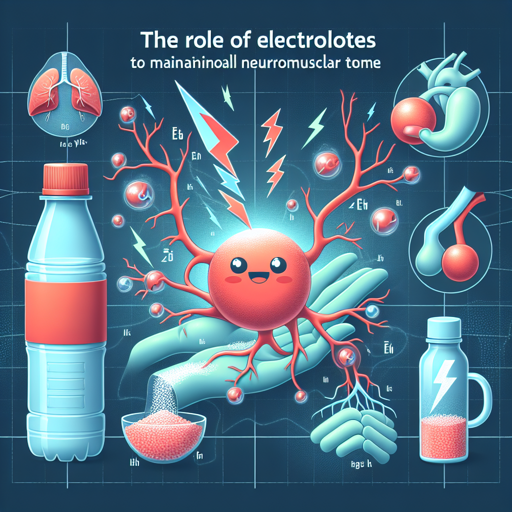 Le rôle des électrolytes dans le maintien du tonus neuromusculaire global