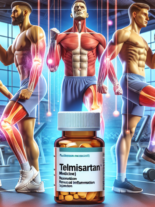 Le telmisartan comme moyen de réduire l'inflammation articulaire chez les culturistes