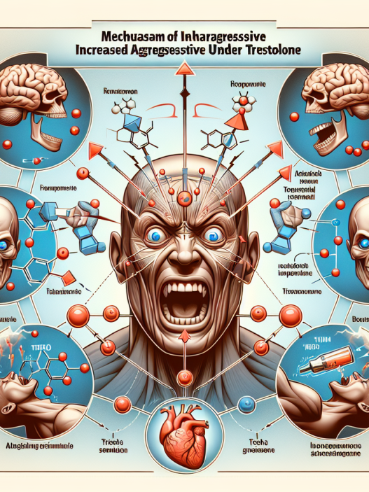 Mécanisme d'augmentation de l'agressivité sous Trestolone