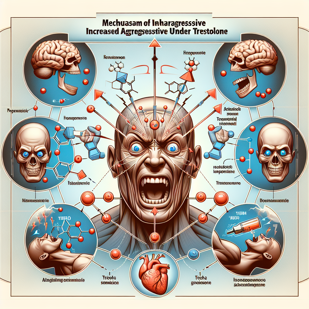Mécanisme d'augmentation de l'agressivité sous Trestolone