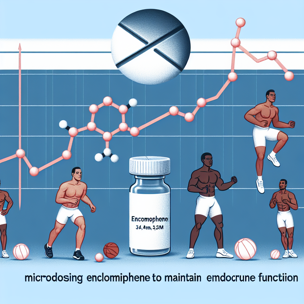 Microdosage d'enclomifène pour maintenir une fonction endocrinienne stable chez les athlètes