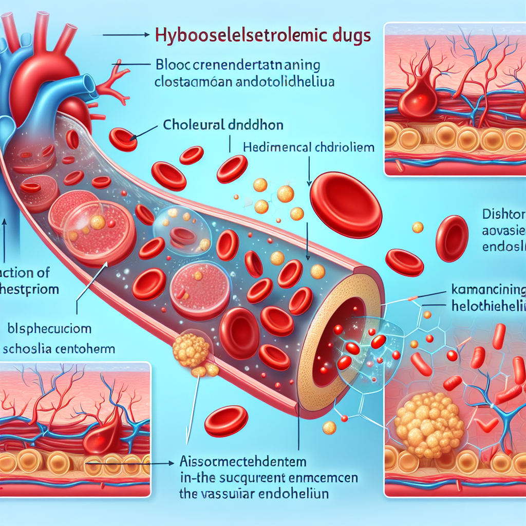 Rôle des hypocholestérolémiants dans le maintien de l'endothélium vasculaire