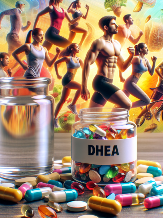 Utilisation de la DHEA en association avec des vitamines pour maintenir la forme physique