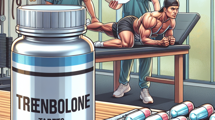 Utilisation des comprimés de trenbolone en rééducation après une blessure