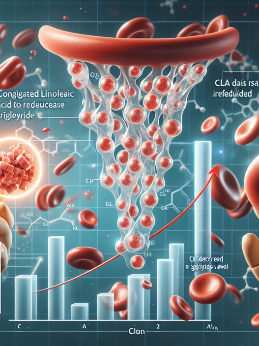 CLA et réduction du taux de triglycérides dans le sang