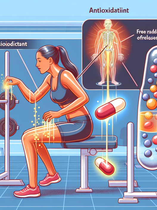 Effet antioxydant du médicament pendant l'entraînement