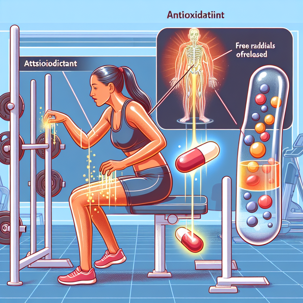 Effet antioxydant du médicament pendant l'entraînement