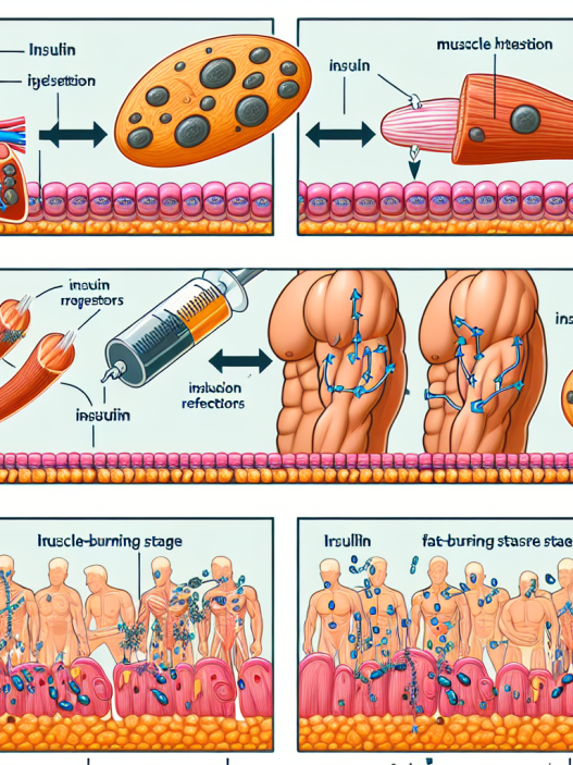 Effet de l'insuline sur l'hypertrophie musculaire pendant la sèche