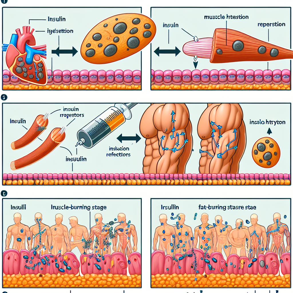 Effet de l'insuline sur l'hypertrophie musculaire pendant la sèche