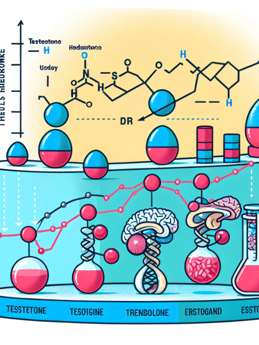 Effet de la méthyltrenbolone sur l'équilibre testostérone-œstrogène
