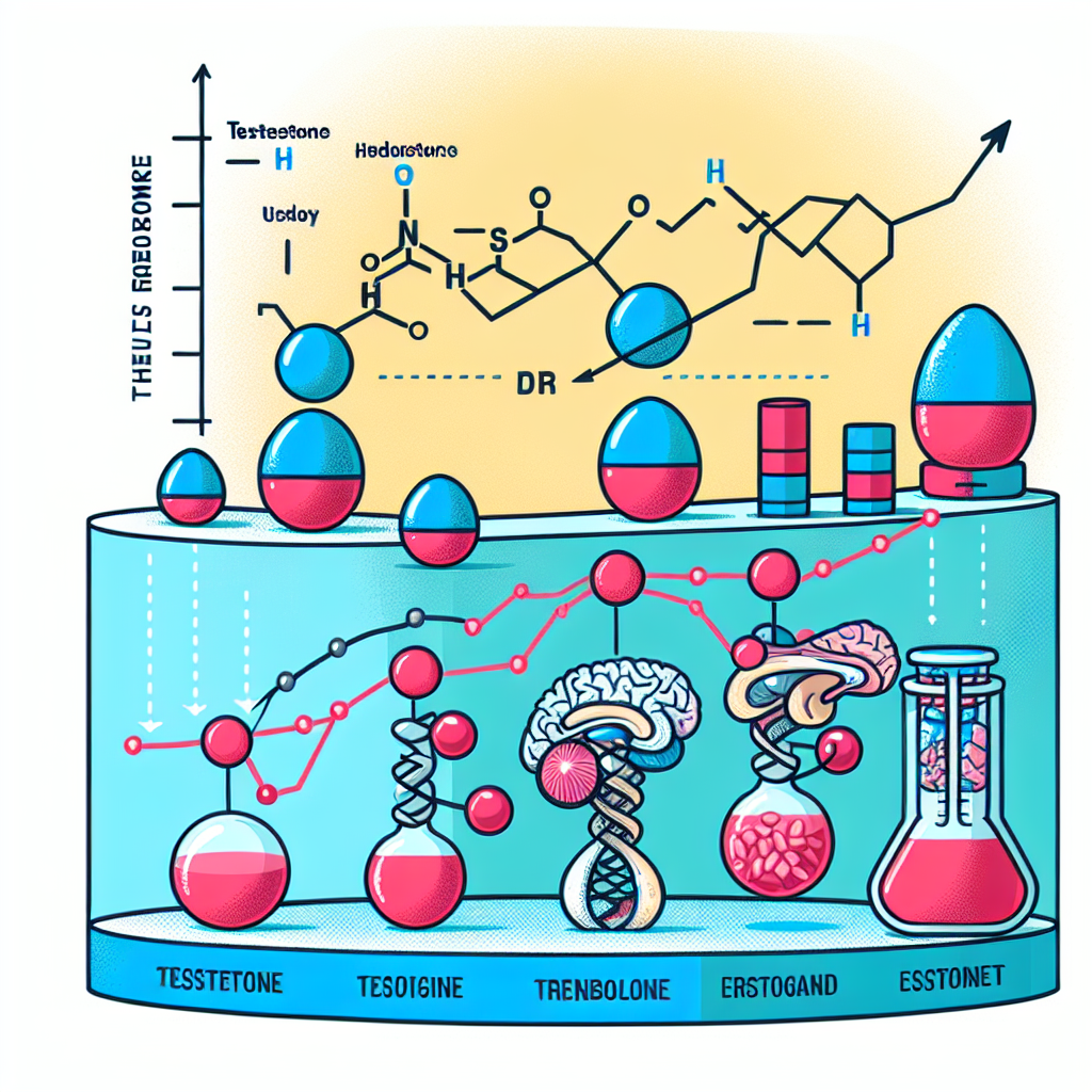 Effet de la méthyltrenbolone sur l'équilibre testostérone-œstrogène