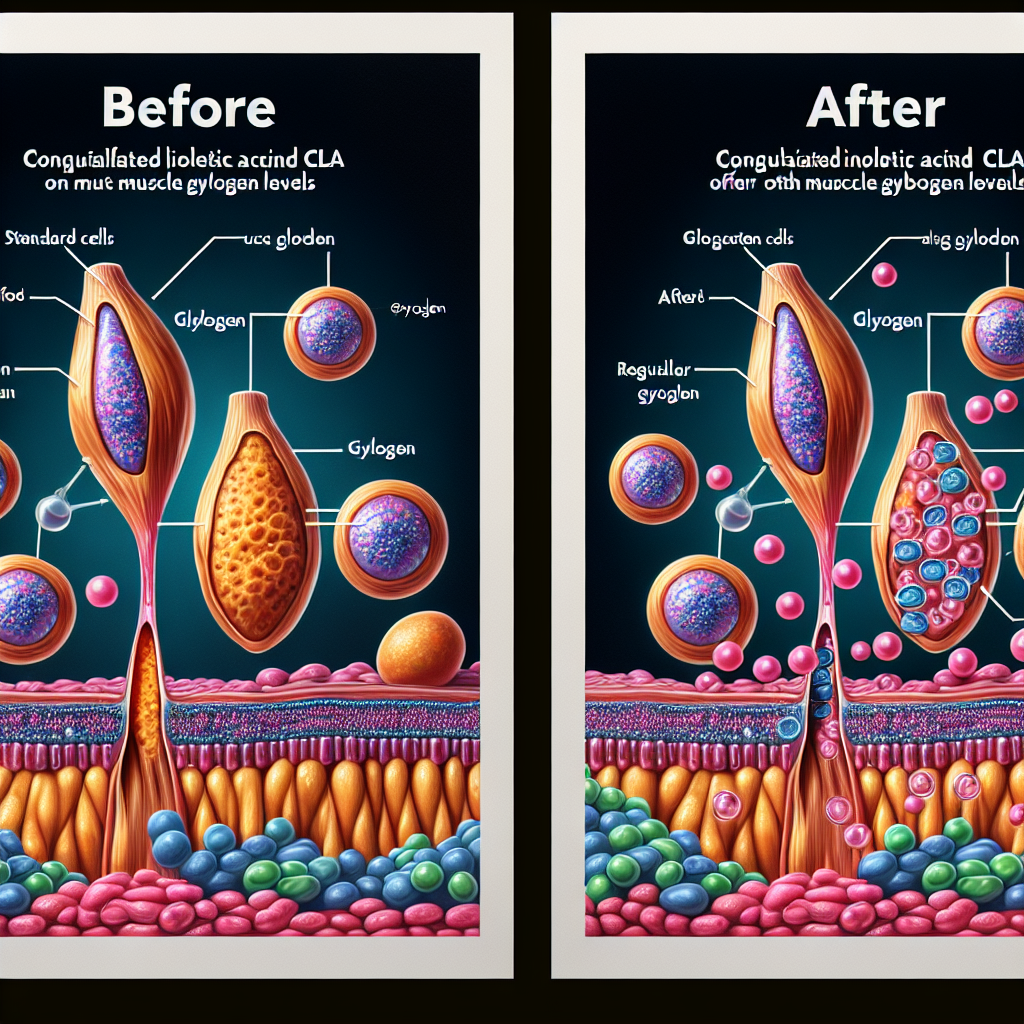L'effet du CLA sur le taux de glycogène musculaire