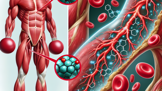 La stébolone et l'amélioration de la circulation sanguine dans les muscles