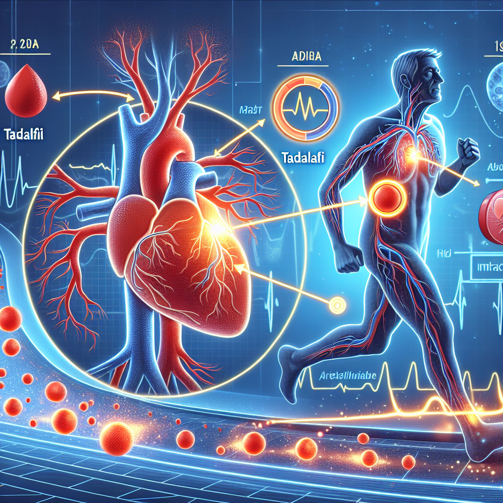 Le tadalafil comme moyen d'améliorer la fonction vasculaire pendant l'effort