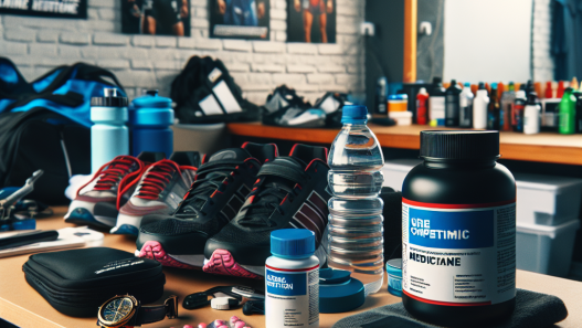 Médicament dans les préparations pré-compétition