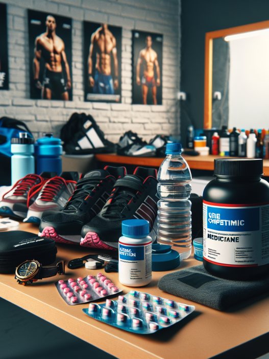 Médicament dans les préparations pré-compétition