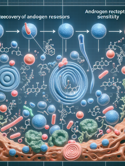 Rétablissement de la sensibilité des récepteurs aux androgènes pendant la PCT