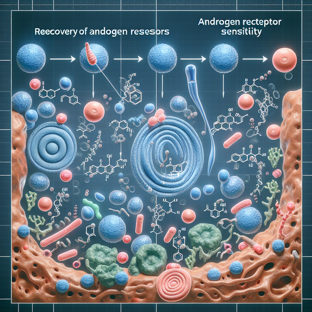 Rétablissement de la sensibilité des récepteurs aux androgènes pendant la PCT