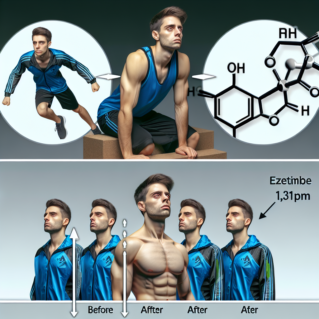 Utilisation de l'ézétimibe pour améliorer les performances physiques globales