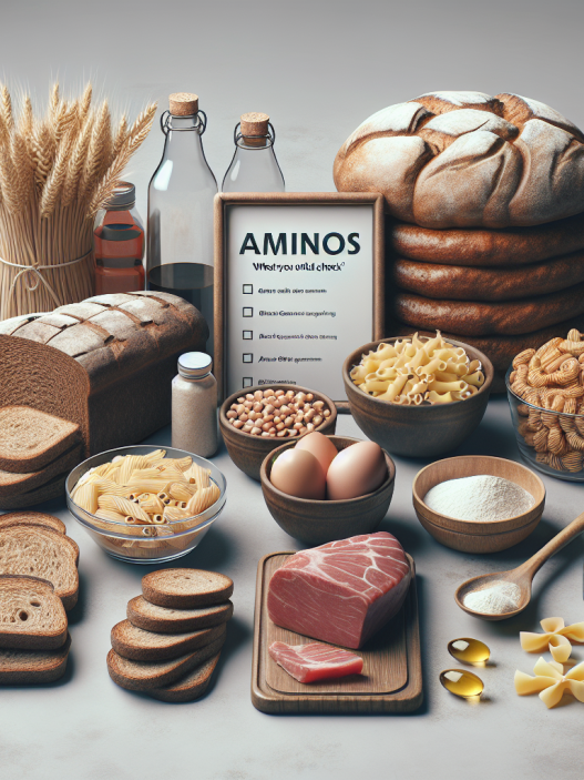 Aminos et gluten : ce qu’il faut vérifier