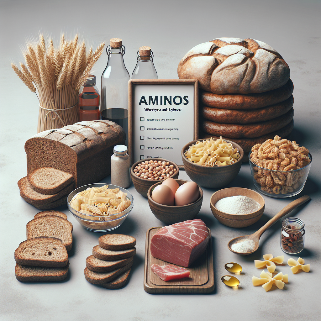 Aminos et gluten : ce qu’il faut vérifier