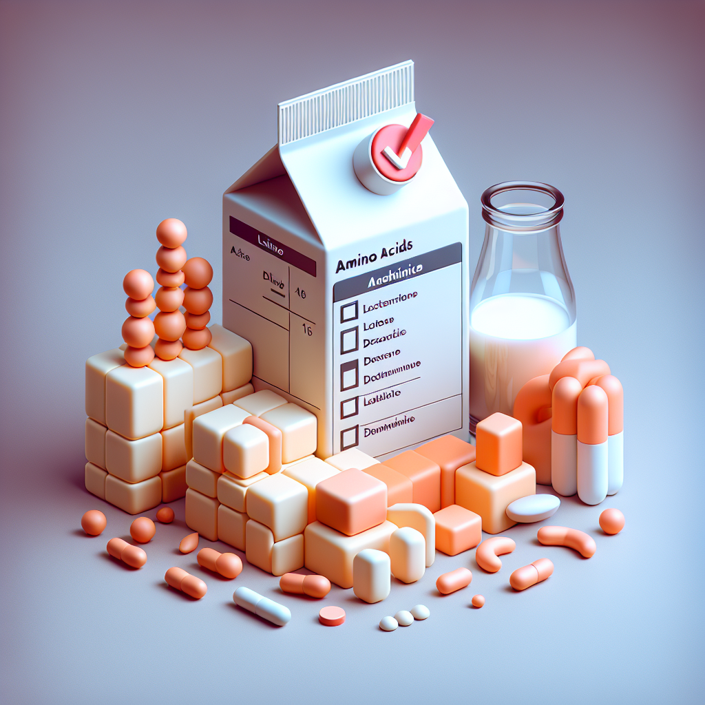 Aminos et lactose : ce qu’il faut vérifier