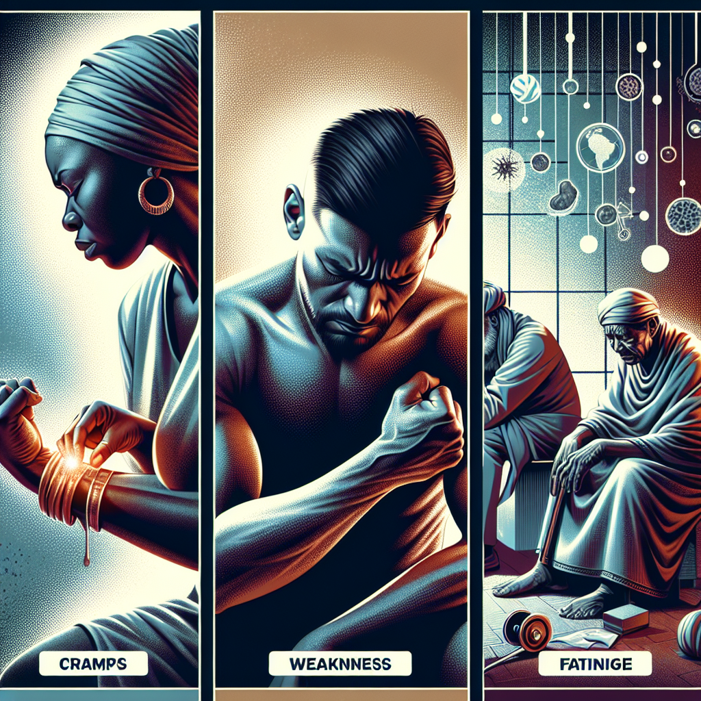 Crampes, faiblesse, fatigue : différenciation dans le contexte du traitement